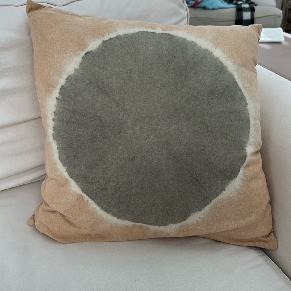 Anthropologie Tie Dye Throw Pillow